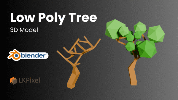 Low Poly Tree 3D Model