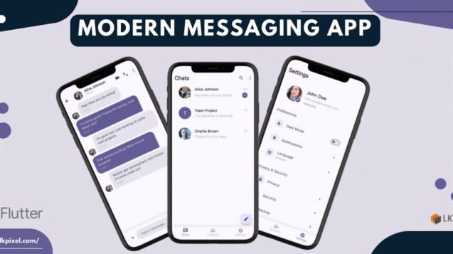 Modern Messaging App
