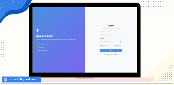 e-Learning System (Desktop App) | Flutter - Image 2