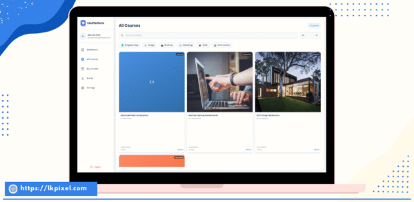 e-Learning System (Desktop App) | Flutter - Image 3
