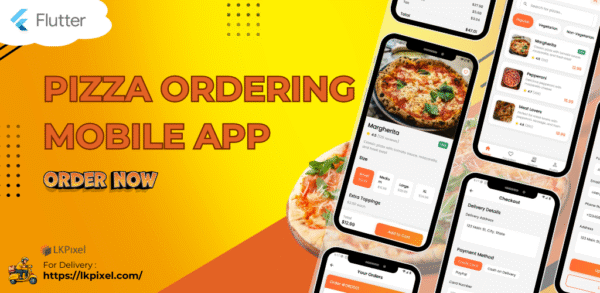 Pizza Ordering Mobile App - Flutter