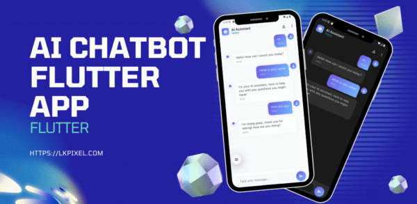 AI Chatbot Flutter App UI